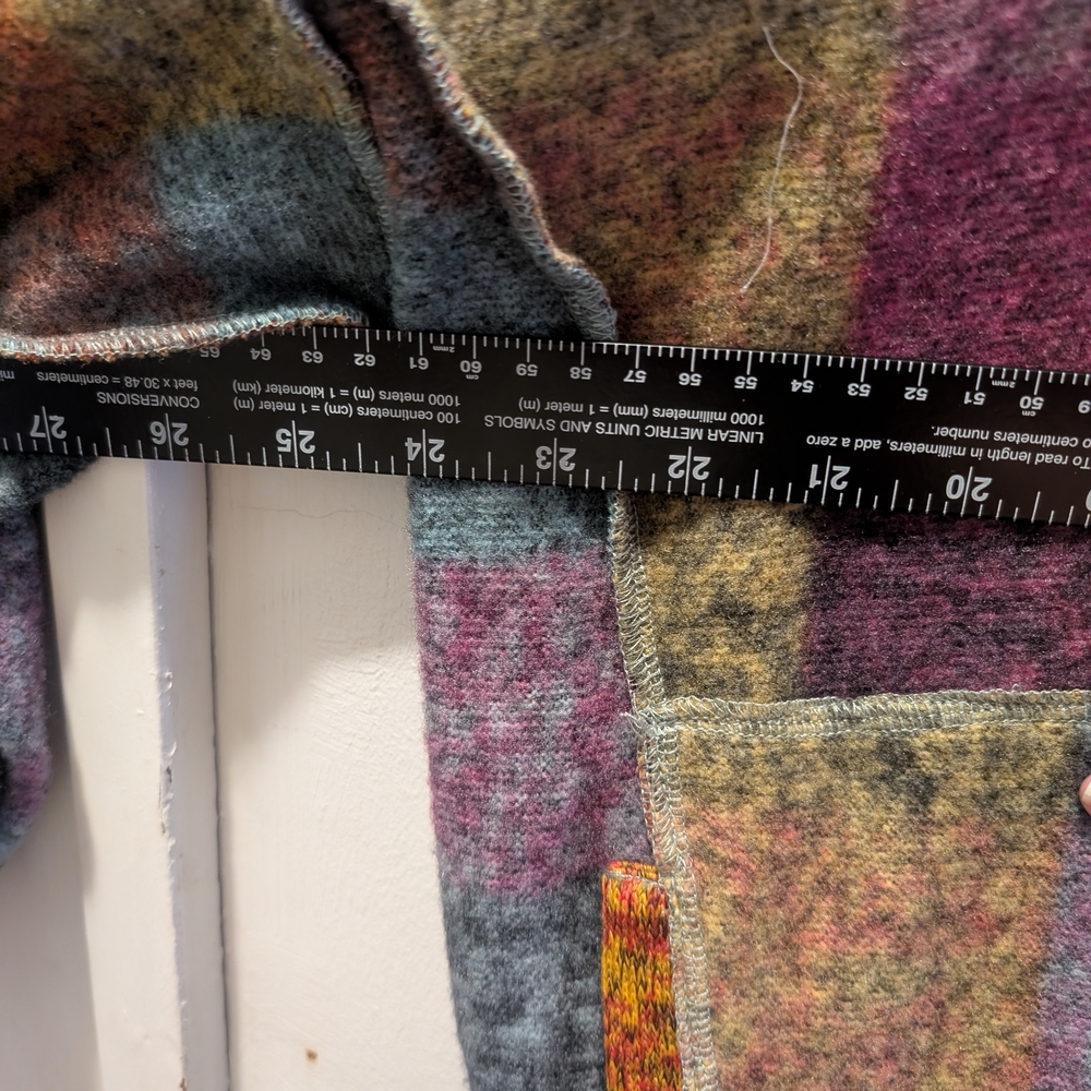 Multicolor Off-the-Shoulder Sweater - Picture 4 of 5